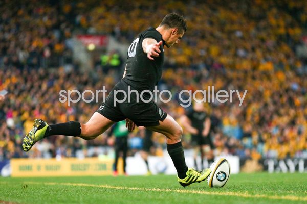 Dan Carter New Zealand v Australia Rugby Championship 2015