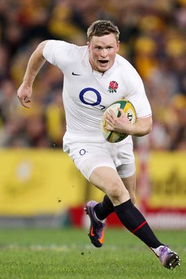 Chris Ashton in action v Australia, Sydney 2010