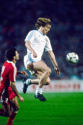 Soren Lerby of PSV v Benfica - European Cup Final 1988