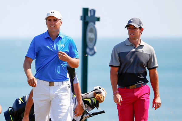 Jordan Spieth & Rory McIlroy USPGA 2015