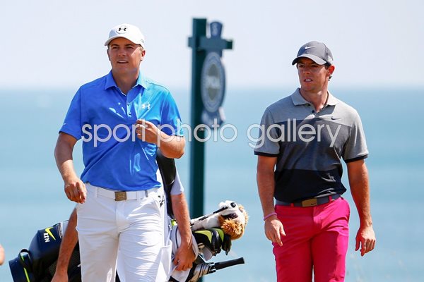 Jordan Spieth & Rory McIlroy USPGA 2015