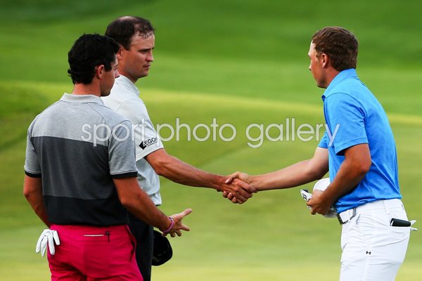 Jordan Spieth Rory McIlroy Zach Johnson USPGA 2015