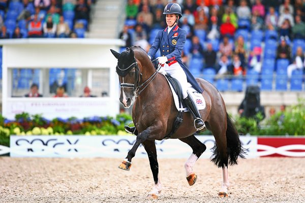 Charlotte Dujardin  European Championship 2015 