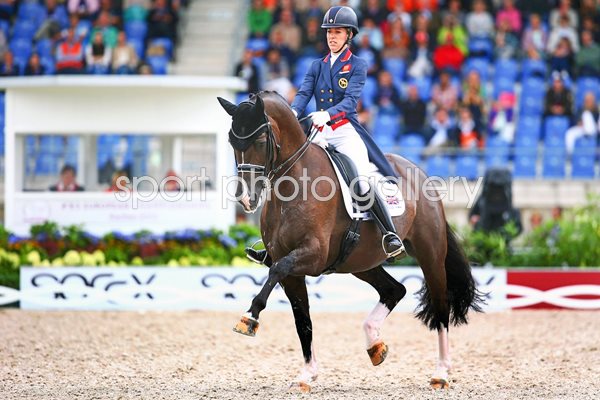 Charlotte Dujardin  European Championship 2015