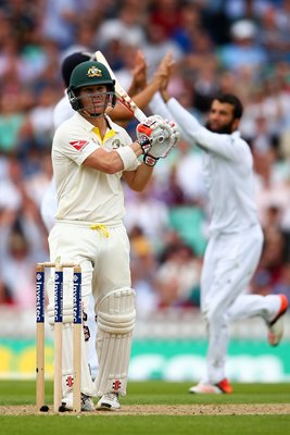 David Warner Australia v England Oval 2015
