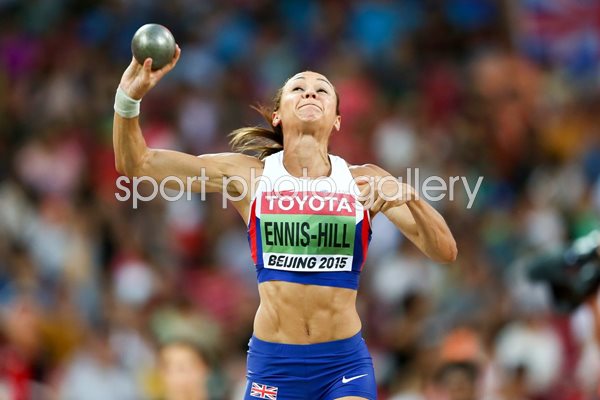 Jessica Ennis-Hill Heptathlon Beijing 2015