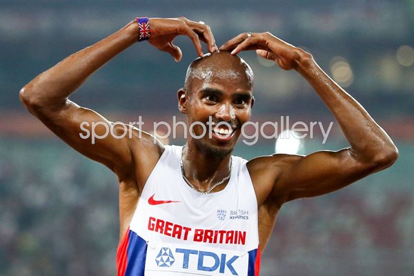 2015 Mo Farah 10,000 Metre Champion Beijing