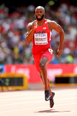 Lashawn Merritt 400m Beijing 2015