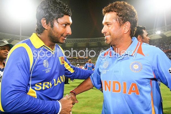 Tendulkar & Sangakkara World Cup Final