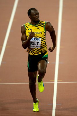 Usain Bolt 100m Champion Beijing 2015