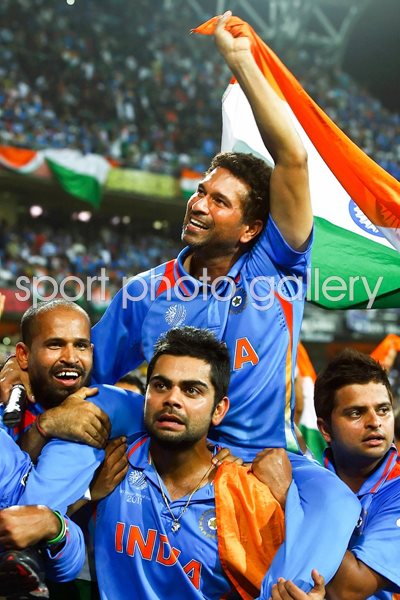 Sachin Tendulkar lap of honour Mumbai