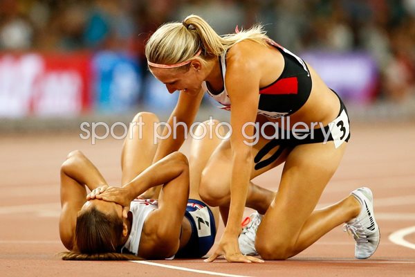 Jessica Ennis-Hill Heptathlon Champion Beijing 2015