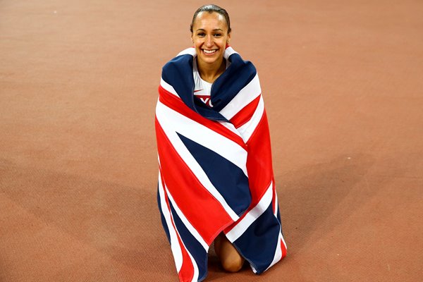 Jessica Ennis-Hill Heptathlon Champion Beijing 2015