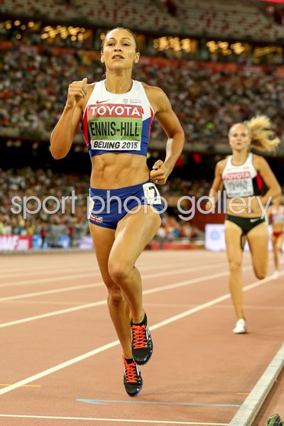 Jessica Ennis-Hill Heptathlon Beijing 2015