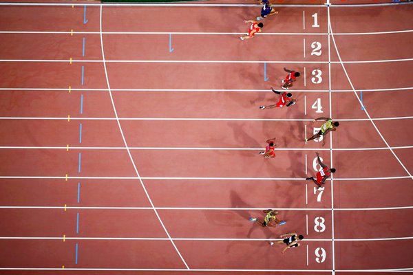 2015 Usain Bolt 100m Champion Beijing 