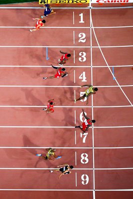 Usain Bolt 100m Gold World Athletics Beijing 2015