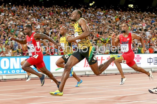 Usain Bolt 100m Champion Beijing 2015