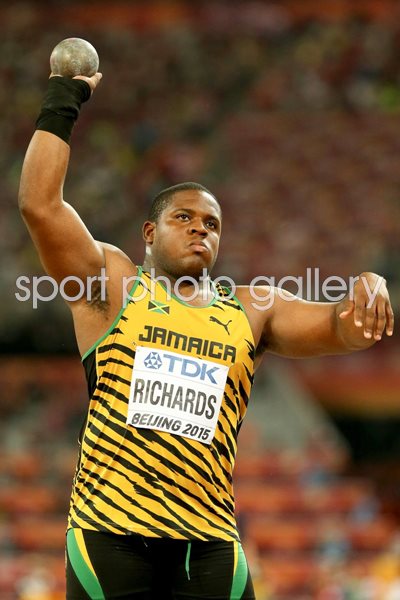 O'Dayne Richards Shot Put Beijing 2015
