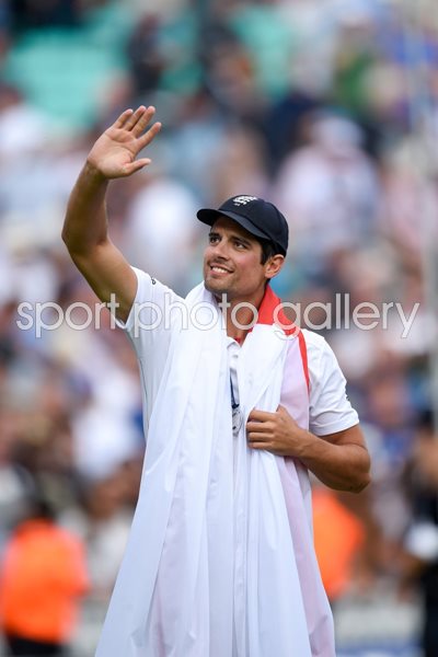  2015 Alastair Cook Celebrates Ashes Victory