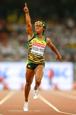 Shelly-Ann Fraser-Pryce Jamaica 100m Gold Beijing 2015