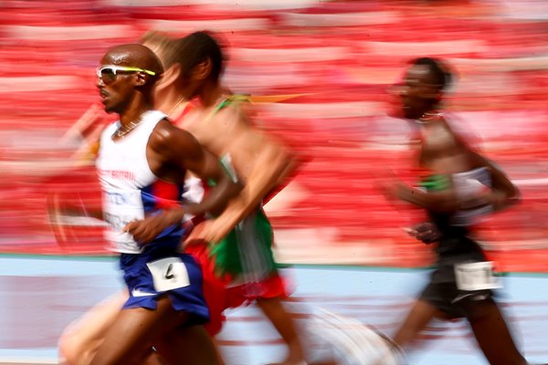 Mo Farah 5000m Beijing 2015