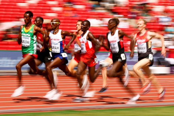 Mo Farah 5000m Beijing 2015