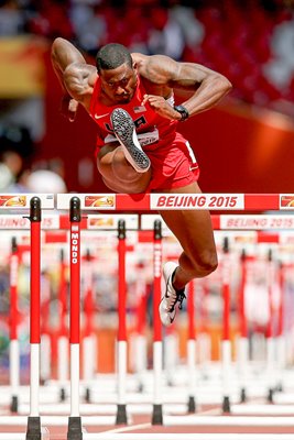 David Oliver 110m Hurdles Beijing 2015