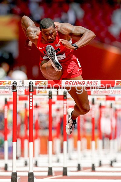 David Oliver 110m Hurdles Beijing 2015