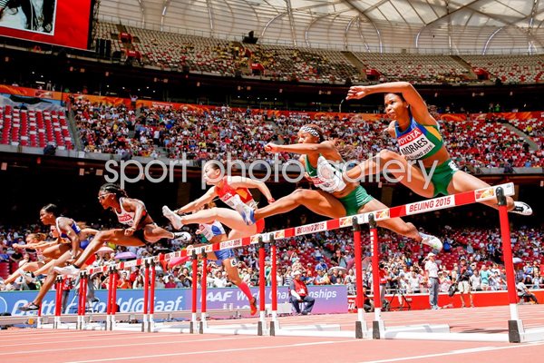 Fabiana Moraes Brazil 100m Hurdles Beijing 2015 