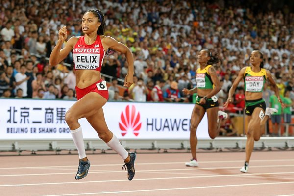 Allyson Felix 400m Champion Beijing  2015