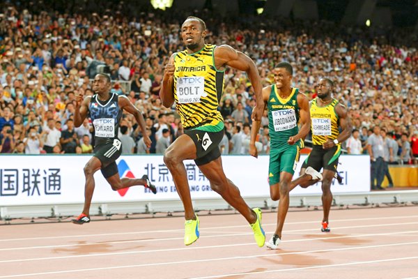  2015 Usain Bolt 200m Champion Beijing