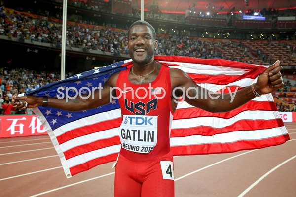 Justin Gatlin 200m Runner Up Beijing 2015