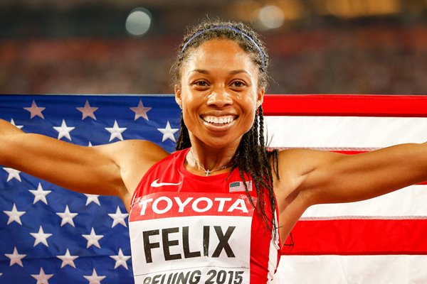 Allyson Felix IAAF World Athletics Championships Beijing 2015