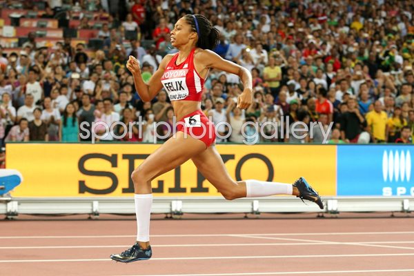 Allyson Felix 400m Champion Beijing  2015