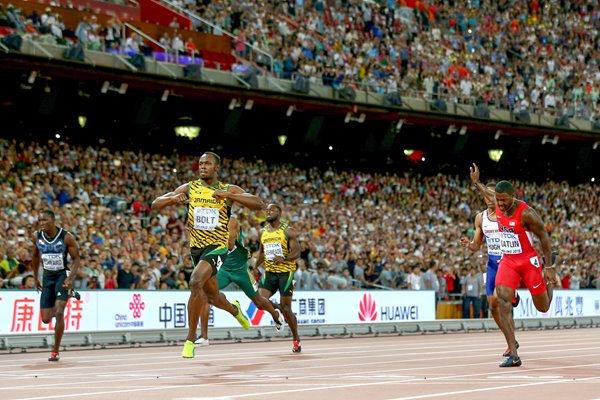 Usain Bolt 200m Champion Beijing 2015