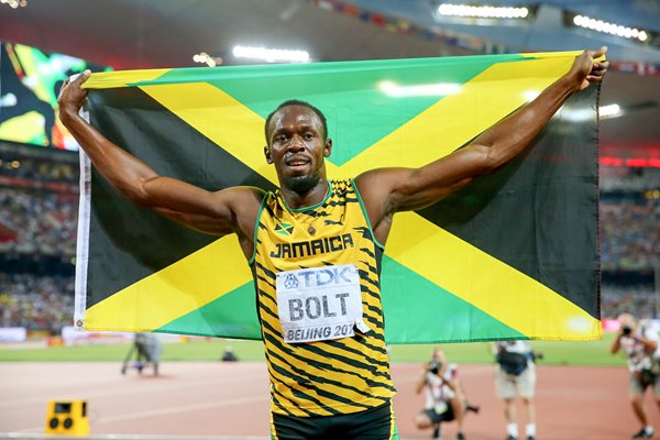 Usain Bolt 200m Champion Beijing 2015