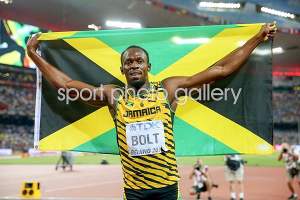 Usain Bolt 200m Champion Beijing 2015