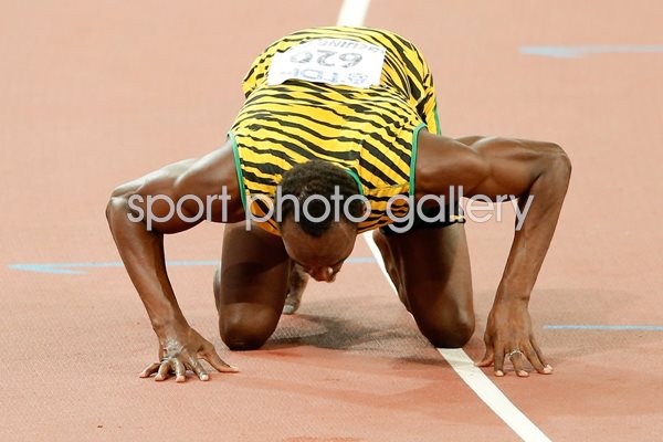 Usain Bolt 200m Champion Beijing 2015