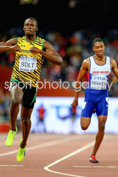 Usain Bolt 200m Champion Beijing 2015