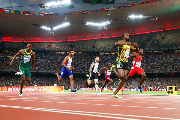 Usain Bolt 200m Champion Beijing 2015