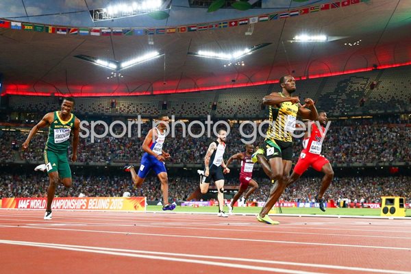 Usain Bolt 200m Champion Beijing 2015