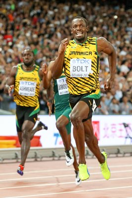 Usain Bolt 200m Champion Beijing 2015