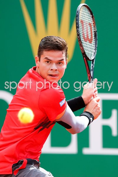 Milos Raonic Monte Carlo Rolex Masters 2014
