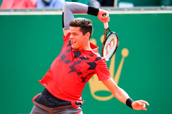 Milos Raonic Monte Carlo Rolex Masters 2014