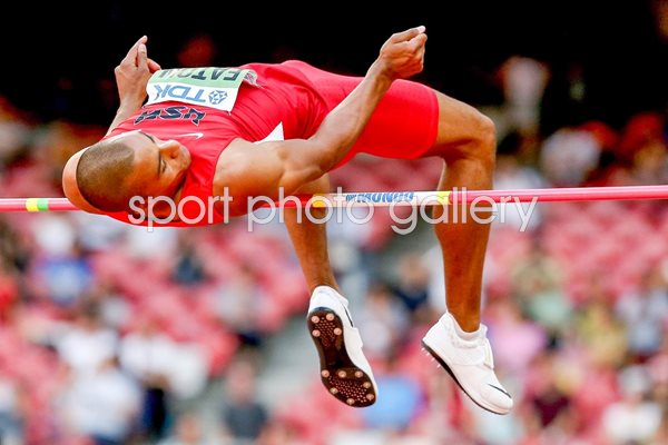 Ashton Eaton USA Decathlon High Jump Beijing 2015