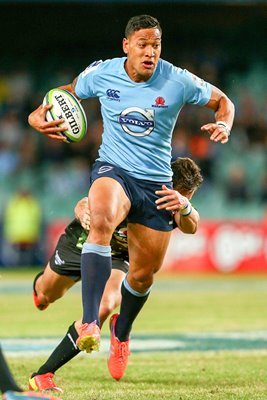 Israel Folau Waratahs v Bulls 2014