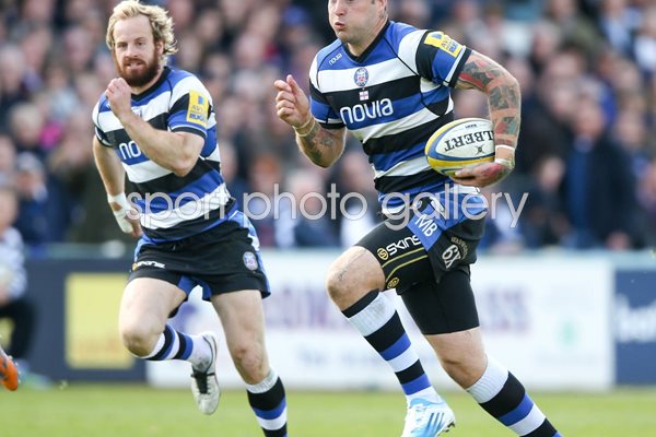 Matt Banahan Bath v Worcester Warriors 2014