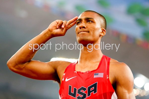 Ashton Eaton USA World Decathlon Champion 2015