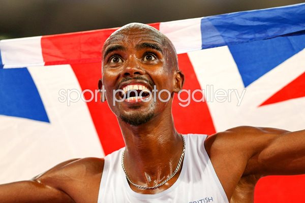 Mo Farah Gold 5000m Gold World Athletics 2015