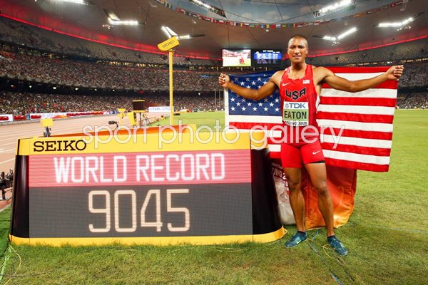 Ashton Eaton World Decathlon Record & World Champion 2015 